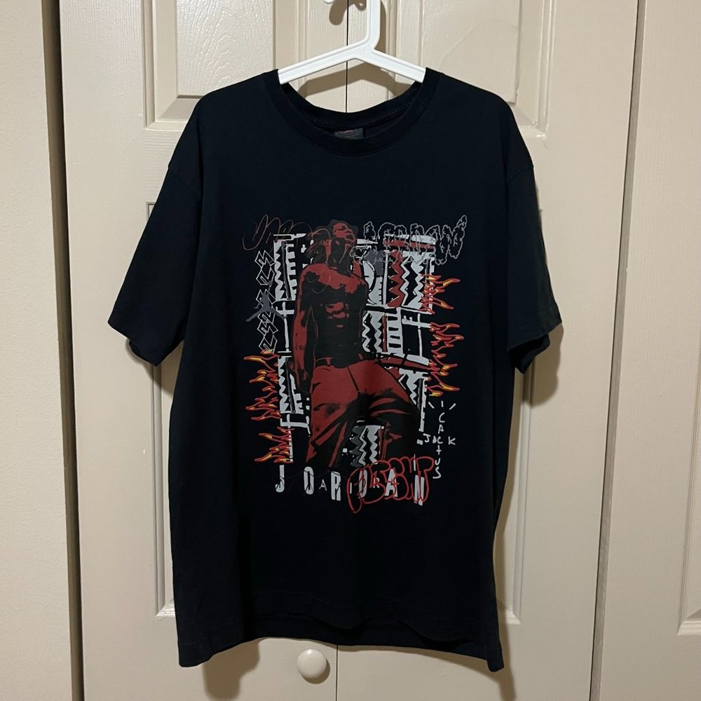 Nike Jordan Travis Scott Cactus Jack Men's T-Shirt Size L